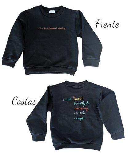 Sweatshirt "Self Love" cardada